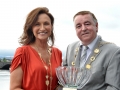 Celia at her mayoral reception with Mayor Kevin kiely in 2010. Photo by Cather ine Penny for ilovelimerick.com.JPG